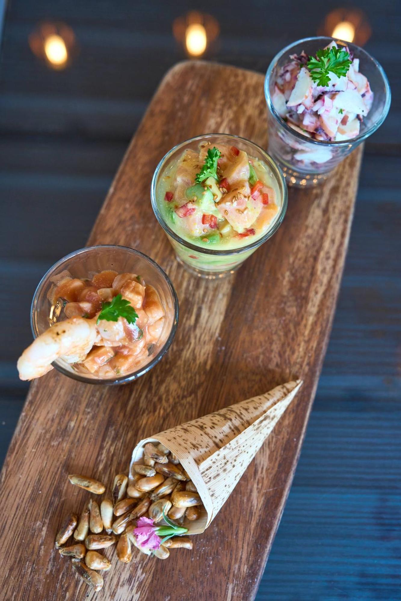 Pullman Santiago Vitacura Dış mekan fotoğraf Shrimp cocktail
