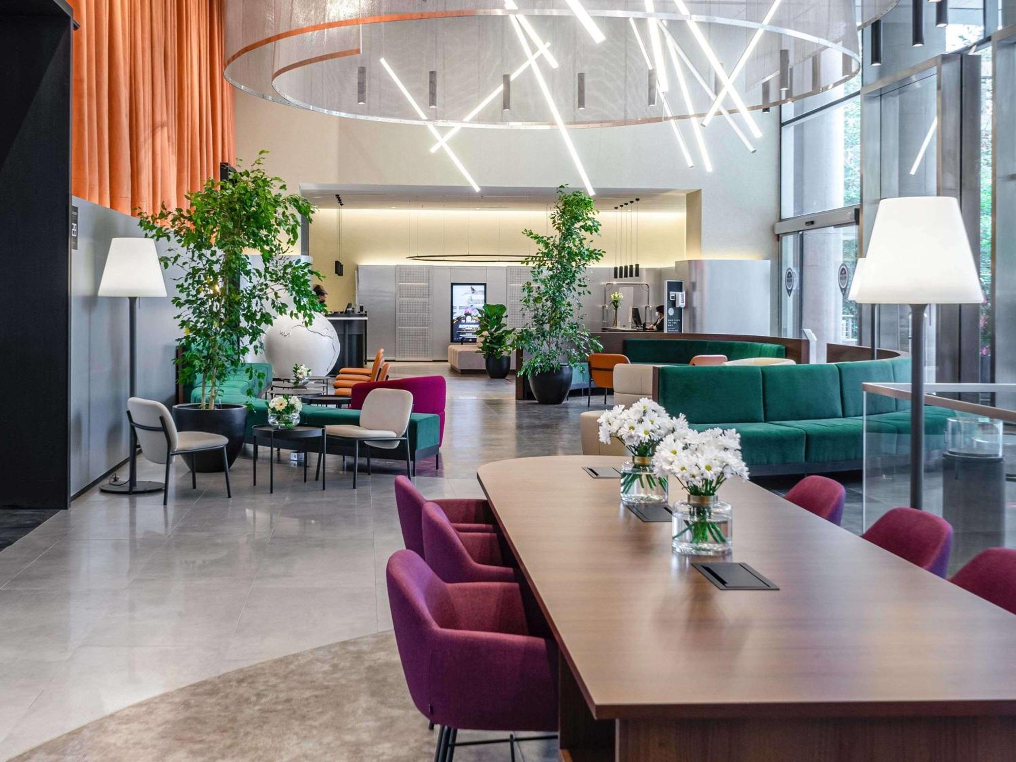Pullman Santiago Vitacura Dış mekan fotoğraf Lobby